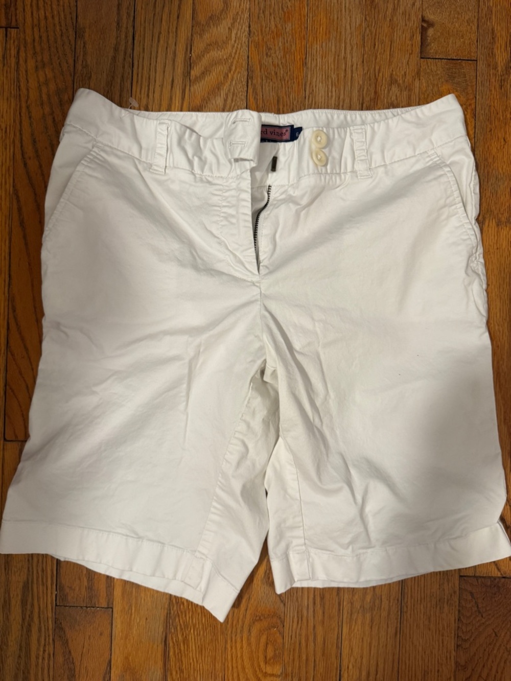 White Vineyard Vines cotton shorts Women S